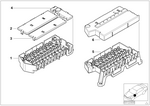 61138387553 - Vehicle Electrical System: Cover, Fuse Box for BMW Image