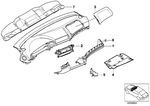 51458223280 - : Trim Panel Door Entrance Right for BMW Image