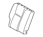 7165102802 - Body: Seat Back Pad for Toyota: Corolla Image