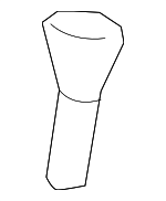 7266106020C0 - Body: Lock Knob for Toyota: Corolla, Solara Image