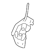 7263002120 - Body: Folding Seat Latch for Toyota: Corolla Image