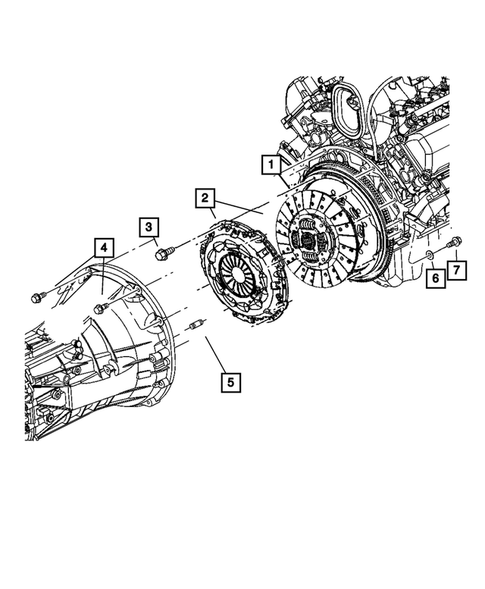 Clutch for 2002 Dodge Ram 1500 #0