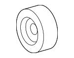 166040P010 - Maintenance &amp; Lubrication: Idler Pulley for Lexus: ES350, GS300, GS350, IS250, IS300, IS350, RC350, RX350 Image