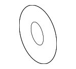 16659AD010 - Cooling System: Idler Pulley Plate for Lexus: ES350, GS300, GS350, IS250, IS350, RX350 Image