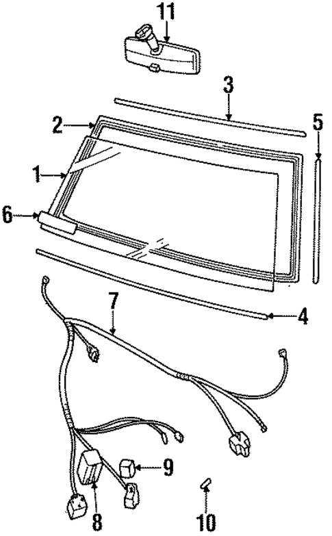 Heated Windshield for 1993 Land Rover Defender 110 #0
