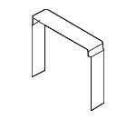 972013K000 - HVAC: Evaporator Core Insulator for Hyundai Image