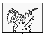 971003L201 - : AC &amp; Heater Assembly for Hyundai Image