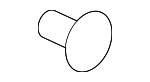 11546877 - Body: Door Window Molding Clip for GM Image