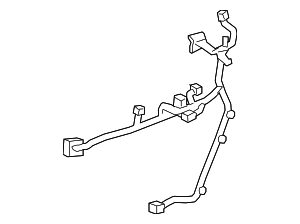 84398071 - : Part# 84398071 Front Driver Side Door Wiring Harness for Cadillac: CT6 Image