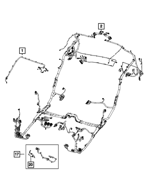 Wiring, Body and Accessories for 2025 Jeep Grand Cherokee #0