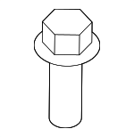 81466165G - Body: Upper Cover Bolt for INFINITI: FX35, FX37, FX50, G37, M45, Q45, Q50, Q60, QX50, QX55, QX70 Image