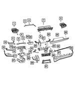 6PL053X7AC - : Instrument Panel Bezel for Mopar Image