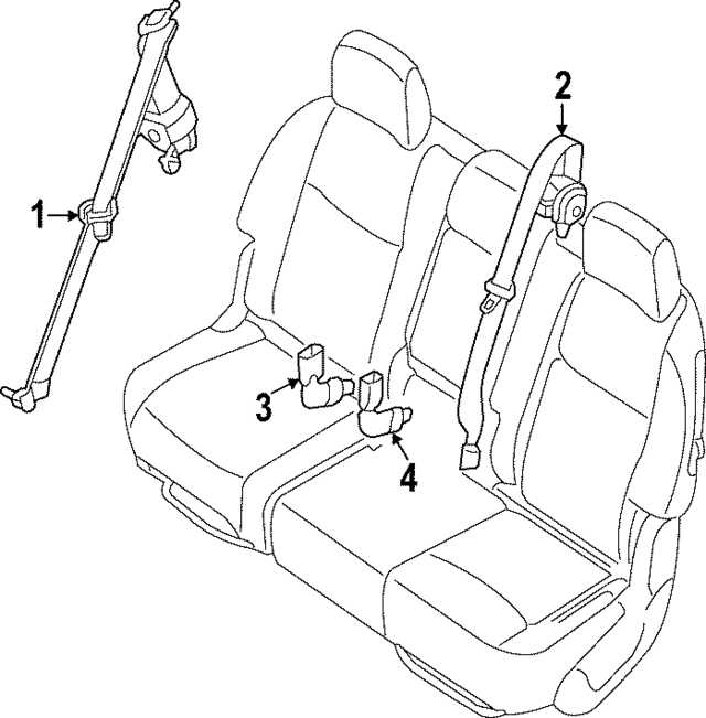 888846SY8A - Electrical: Outer Belt Assembly for INFINITI: QX60 Image