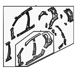 96408090 - Body: Uniside Assembly for GM Image