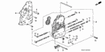 24630P24J00 - Transmission - Automatic: ARM, CHANGE DETENT for Honda Image