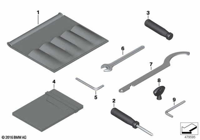 71118371440 - : Hook Wrench               for BMW-Motorrad Image