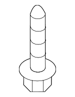 1243104209B - Electrical: License Lamp Screw for Kia: Seltos, Sorento, Telluride Image