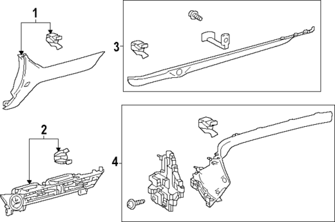 Instrument Panel Components for 2025 Toyota Crown #2