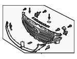 TK4850710G - Body: Grille Assembly for Mazda: CX-9 Image