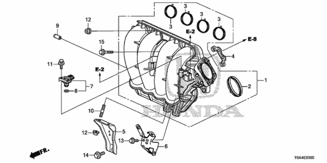 Intake Manifold (-'14) for 2012 Honda CR-V #0
