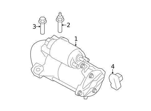 Starter & Related Components for 2011 Ford Edge #0
