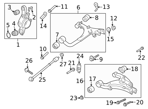 Rear Suspension for 2016 Land Rover LR4 #0