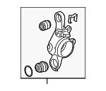 LR045824 - Suspension: Knuckle for Land Rover: LR4, Range Rover Sport Image