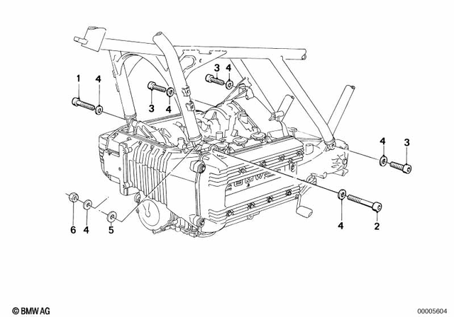 7129905166 - Frame and Mounting Parts: Isa Screw - M10X45 for BMW-Motorrad Image
