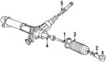 1359347 - Steering: Inner Tie Rod for Volvo Image