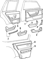 327867011CHK1 - Body: Trim Panel for Volkswagen: Quantum Image