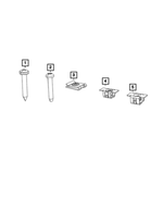 6036789AA - Electrical: Screw for Dodge: Viper | Jeep: Liberty | Ram: 1500, 2500, 3500 | SRT: Viper Image