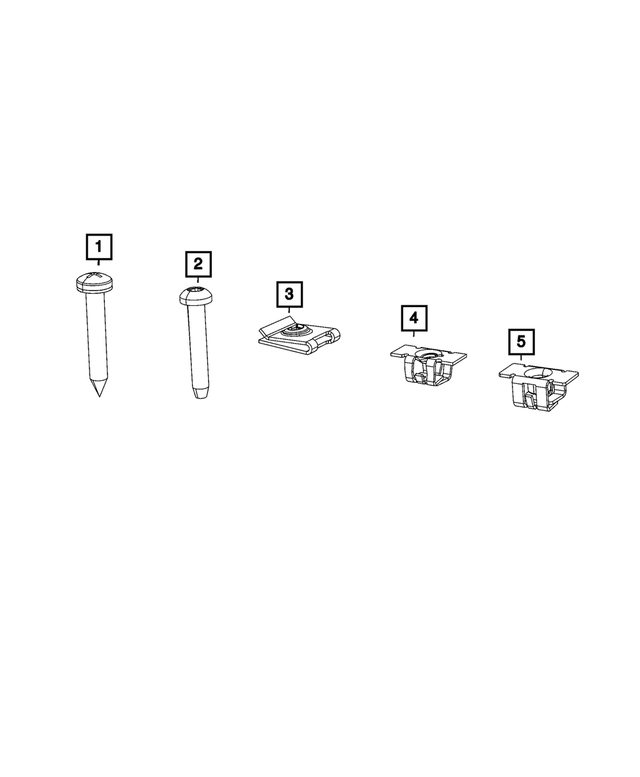 6036789AA - Electrical: Screw for Mopar Image