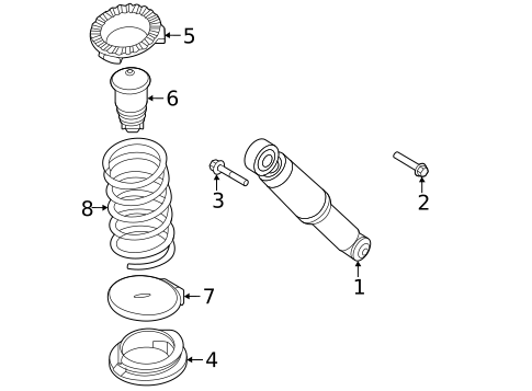 Shocks & Components for 2025 Fiat 500E #0