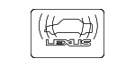 7451530040 - Body: Warning Label for Lexus: CT200h, ES350, GS300, GS350, GS430, GS450h, GS460, GX460, HS250h, IS F, IS250, IS350, LS460, LS600h, LX570, RX350, RX400h, RX450h, SC430 Image
