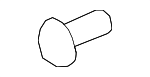 PAF008713 - Body: Rear Trim Grommet for Porsche Image