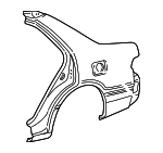 6160233151 - Body: Quarter Panel for Toyota Image image