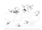 28202101 - Electrical System: Interior Lamp for Mercedes-Benz Image