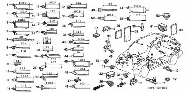 Harness Band for 2001 Acura MDX #0