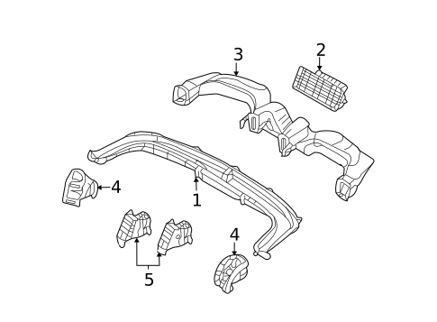 Ducts for 2008 Kia Sedona #0
