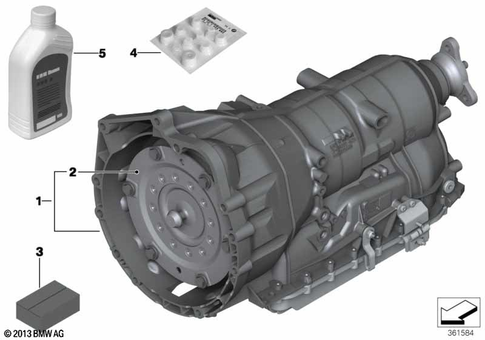 Automatic Transmission for 2012 BMW 740i #0