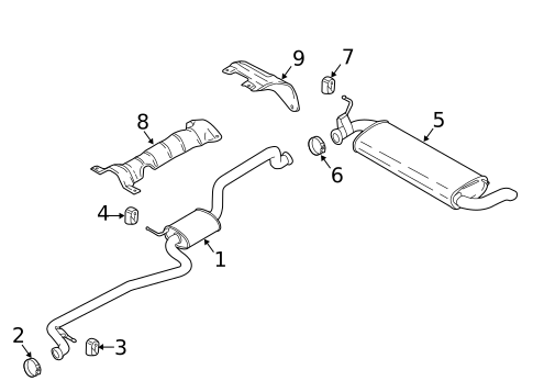 Exhaust Components for 2021 Ford EcoSport #0
