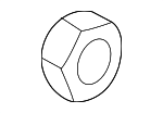 495514T000 - Suspension: Axle Nut for Genesis: Electrified G80, Electrified GV70, G70, G80, G90, GV60, GV70, GV80, GV80 Coupe | Hyundai: Ioniq 5, Ioniq 6, Nexo, Palisade, Santa Cruz, Santa Fe, Santa Fe Sport, Santa Fe XL, Sonata, Tucson Image