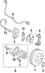 1721637 - Brakes: ACDelcoâ„¢ Caliper for GM Image