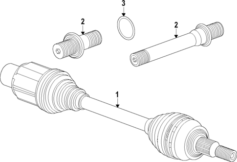 Axle Shafts & Joints for 2024 Acura ZDX #0