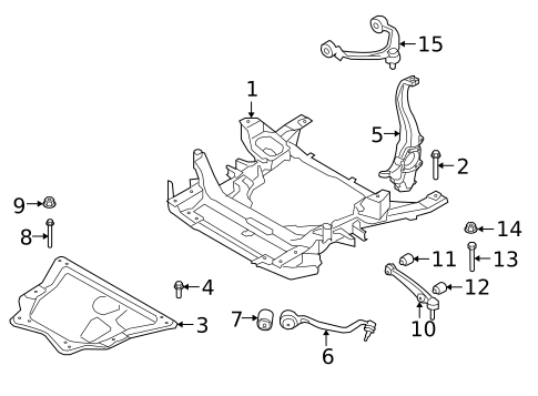 Suspension Components for 2013 BMW X6 #0