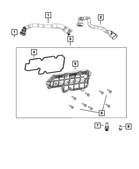 Crankcase Ventilation for 2026 Jeep Wrangler #0