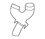 96808222 - Engine: Inlet Duct for Chevrolet: Aveo, Aveo5 | Pontiac: G3 Image