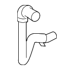 PCH501122 - : 2006-2009 Land Rover Range Rover Sport - Outlet Hose for Land Rover: Range Rover Sport Image