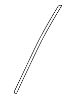 51347295570 - Body: Pillar Molding for BMW: 428i, 428i xDrive, 430i, 430i xDrive, 435i, 435i xDrive, 440i, 440i xDrive, M4 Image