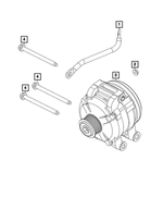5035679AA - Electrical: Alternator for Dodge: Challenger, Charger | Jeep: Grand Cherokee Image